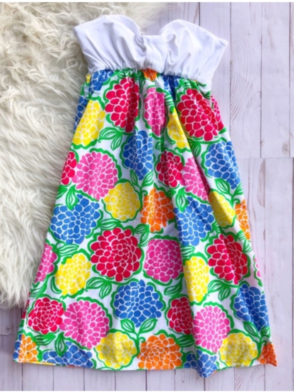Lilly Pulitzer Wyatt dress in Minnie Zinny pattern size XS EUC